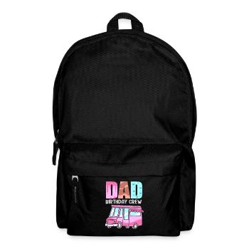 Eiscreme Eiswagen Eis Eisdiele - Backpack - black - Front