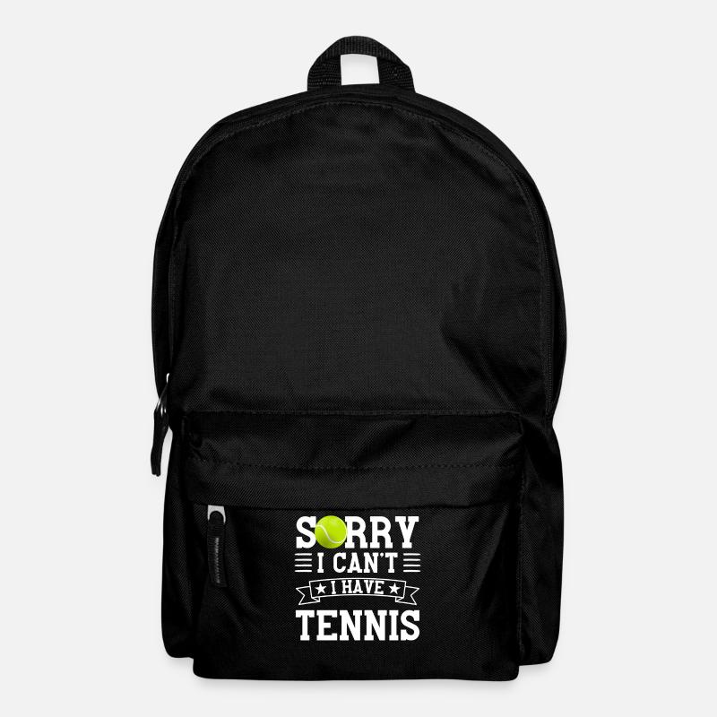Funny Tennis Saying Tennis Player - Backpack - black