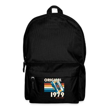 46e anniversaire Légende April Née en 1979 - Sac à dos - noir - Devant