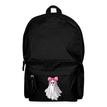 Coquettish Bow Ghost Ghost Spooky - Backpack - black - Front