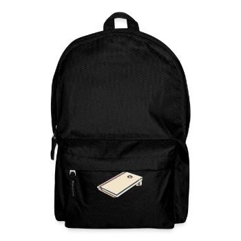 Cornhole Corn Hole Brett Team Spieler Retro - Rucksack - Schwarz - Vorne