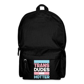 Fierté LGBT transgenre - Sac à dos - noir - Devant