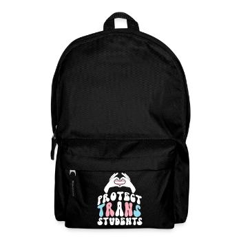 Transgender Trans LGBT Pride - Backpack - black - Front