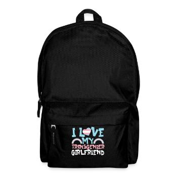 Transgender Trans LGBT Pride - Backpack - black - Front