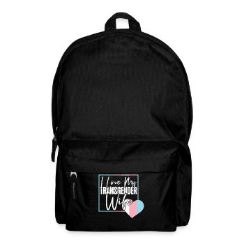 Transgender Trans LGBT Pride - Backpack - black - Front
