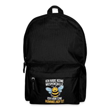 Ich Habe Eine Hummelhüfte Body Positivity Frauen - Rucksack - Schwarz - Vorne