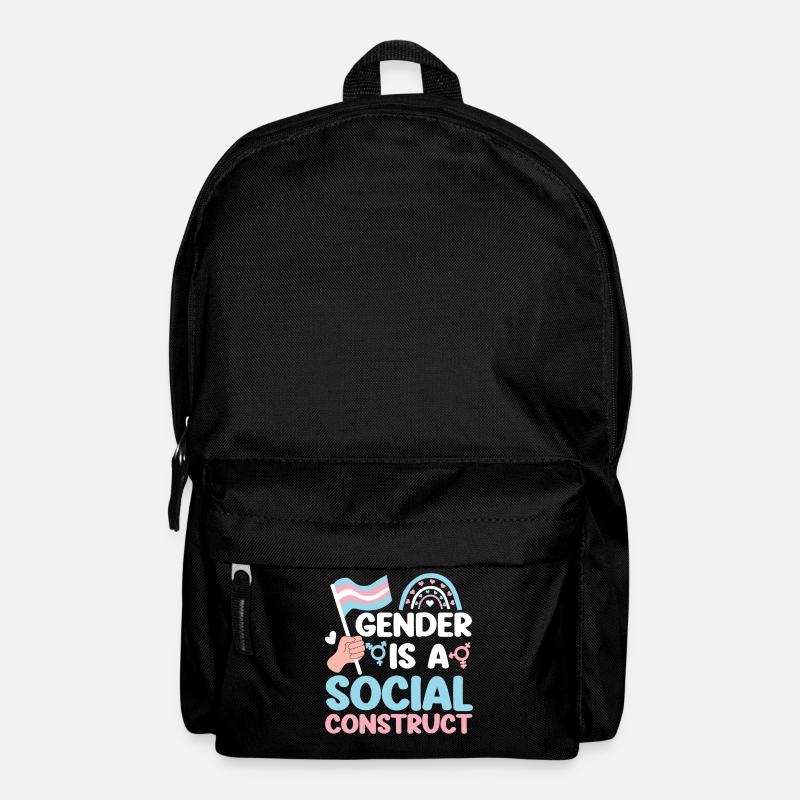 Transgender Trans LGBT Pride - Rucksack - Schwarz