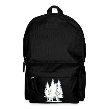Großer Fuß, großer Fuß - Rucksack - Schwarz - Vorne