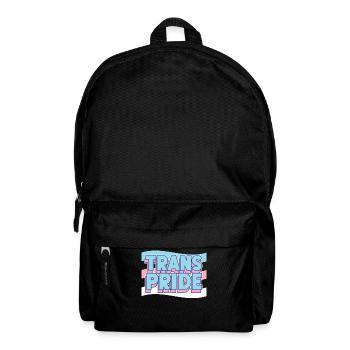 Transgender Trans LGBT Pride - Rucksack - Schwarz - Vorne