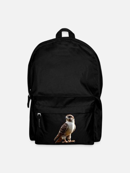 Falke Turmfalke Falkenjagd Wanderfalke Süße Falken - Rucksack - Schwarz