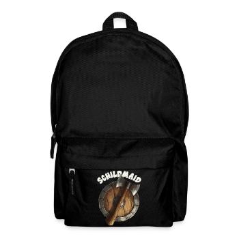 Schildmaid Wikinger Odin, Thor Asgard Schild - Rucksack - Schwarz - Vorne