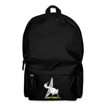 Ente Yoga Fitness Gymnastik - Rucksack - Schwarz - Vorne