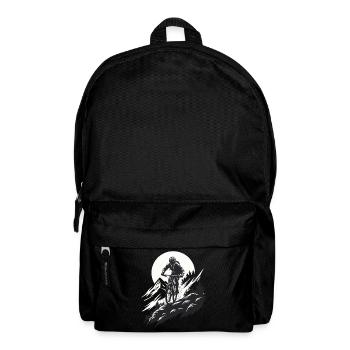 Mountainbike Abenteuer in der Natur - Rucksack - Schwarz - Vorne