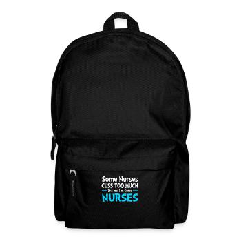 Krankenschwester Krankenhaus Pflege Geschenk - Rucksack - Schwarz - Vorne