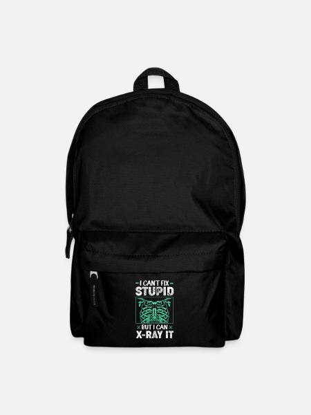 MRT Radiologe Radiologie Rad Tech Röntgen - Rucksack - Schwarz