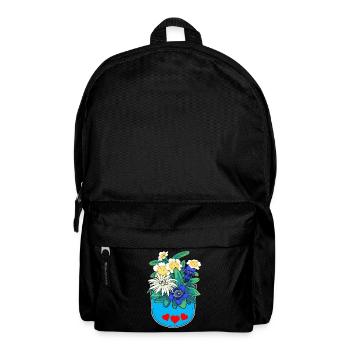 Alpen Blumen Österreich Tirol Schweiz Blume - Rucksack - Schwarz - Vorne