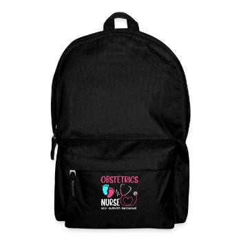 Obstétrique obstétrique sage-femme - Sac à dos - noir - Devant