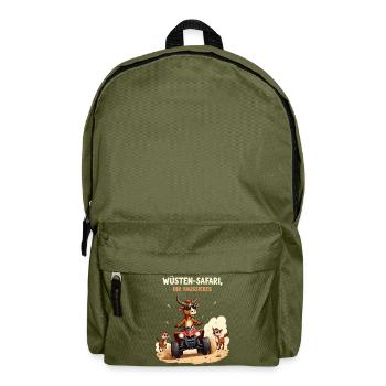 Wüsten - Stier - Rucksack - Olivgrün - Vorne