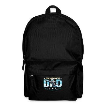 Skydiver Dad The Idol The Myth The Parachutist - Backpack - black - Front