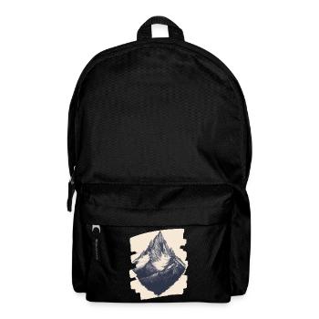 Mountains Climbing Climbers Hiking - Backpack - black - Front