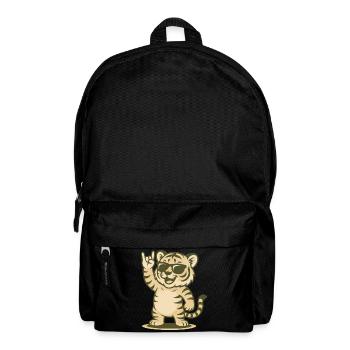 Rock’n’Roar Tiger - Rucksack - Schwarz - Vorne
