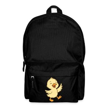 Happy goslings - Backpack - black - Front
