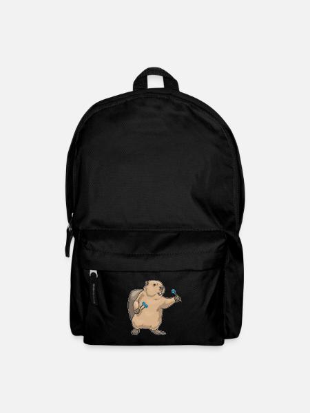 Biber Dart Dartpfeil - Rucksack - Schwarz