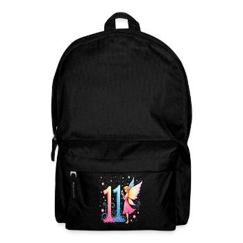 Douce Fée 11ème Anniversaire pour les filles - Sac à dos - noir - Devant