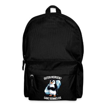 Good morning? Very thin ! Funny Penguin - Backpack - black - Front