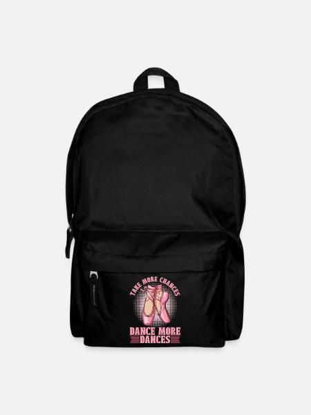 Ballet Take More Chances Dance Classical Music - Rucksack - Schwarz