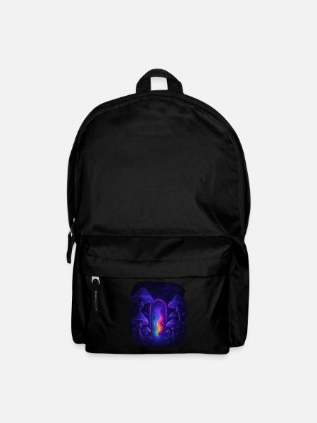 Magic Mushroom - Pilzwald Portal - Rucksack - Schwarz