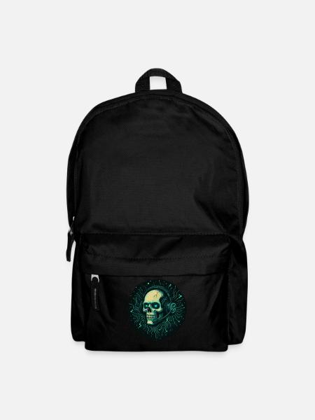 Crâne de joueur - TechGaming Totenkopf - Sac à dos - noir