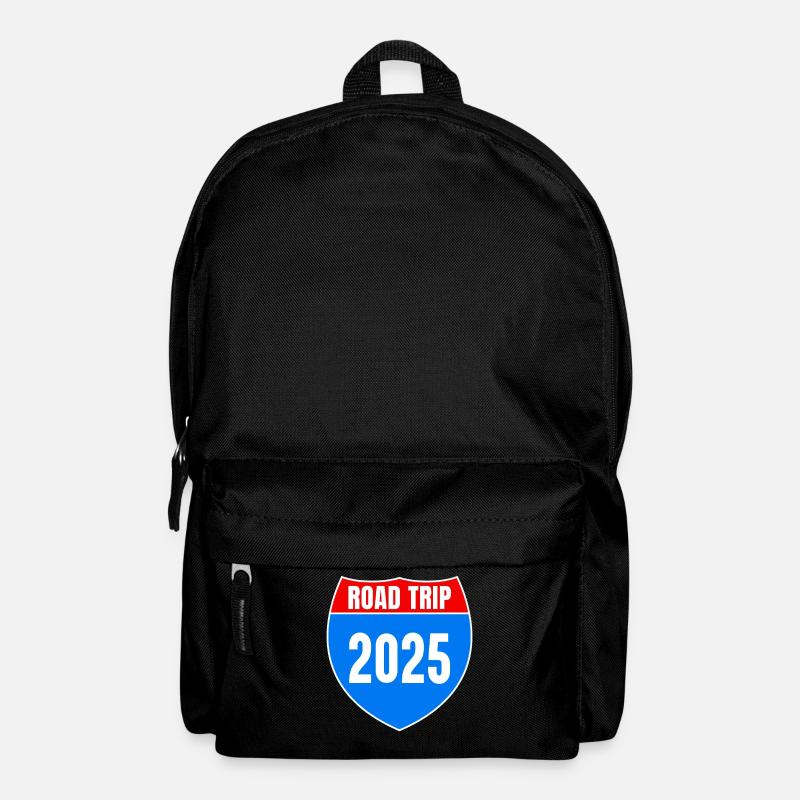 Road Trip 2025 Summer Vacation - Backpack - black
