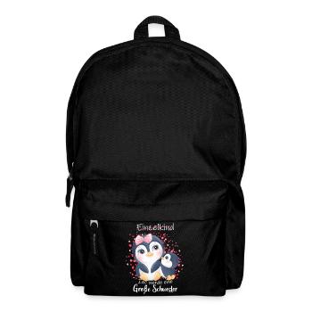 Announcing offspring I'm going to be a big sister in 2027 - Backpack - black - Front