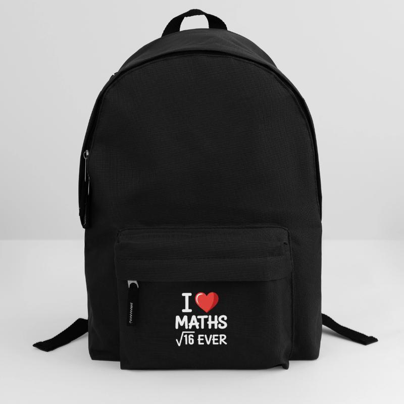 Math J’adore les maths Maths Nerd Professeur de mathématiques Sac à dos