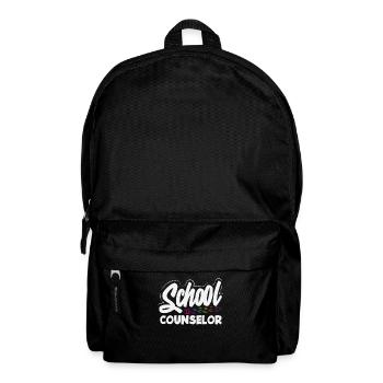Schulberater Inspiration Bunt - Rucksack - Schwarz - Vorne
