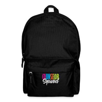 Schulberater Squad Farbenfrohes Team - Rucksack - Schwarz - Vorne