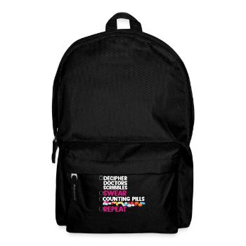 Pharmacy Tech Technician - Rucksack - Schwarz - Vorne