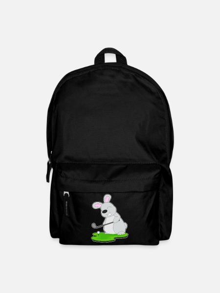 Hase Golf Golfschläger - Rucksack - Schwarz