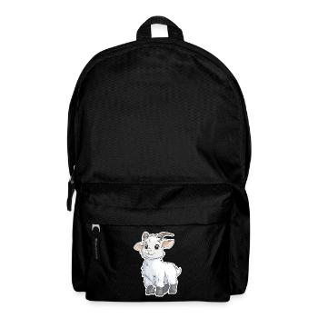 Ziege - Rucksack - Schwarz - Vorne