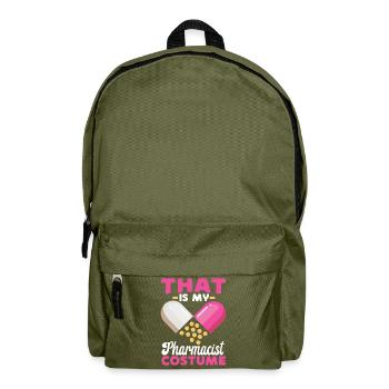 Pharmacy Tech Technician - Backpack - olive green - Front