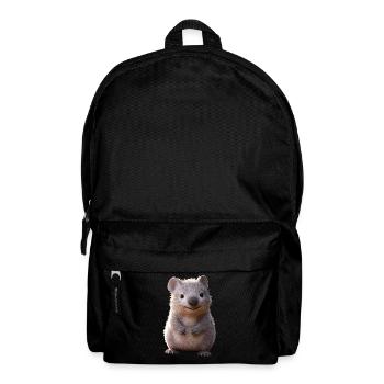 Wombat Australien Beuteltier Süßer Wombat - Rucksack - Schwarz - Vorne