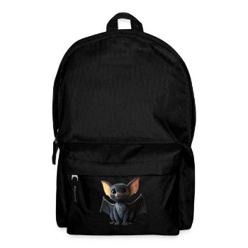 Fledermaus Flughund Vampir Bat Süße Fledemäuse - Rucksack - Schwarz - Vorne