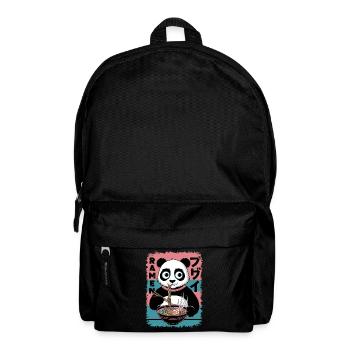 Kawaii Panda Ramen Japan Style Design - Rucksack - Schwarz - Vorne