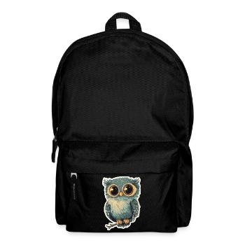 Owl - Backpack - black - Front