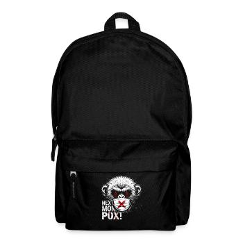 Protest Monkey Face Mask Artwork - Backpack - black - Front