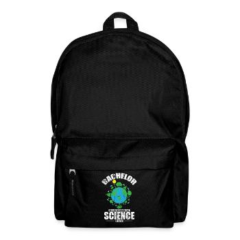 Bachelor of Environmental Science Umweltschutz - Rucksack - Schwarz - Vorne