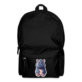 Hippopotamus - Backpack - black - Front