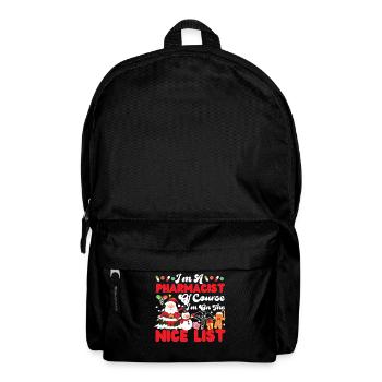 Pharmacy Tech Technician - Backpack - black - Front