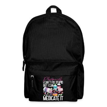 Pharmacy Tech Technician - Backpack - black - Front